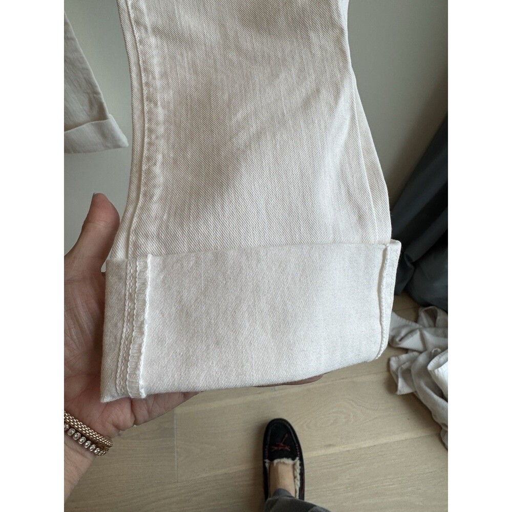 Joe’s Jean-White-Straight Crop-“Socialite Kicker”-28 - Picture 4 of 6